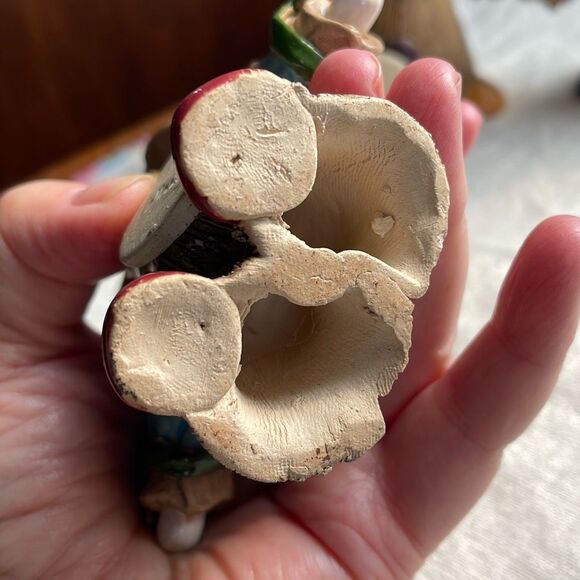 Vintage Honey Water Collectables Scarecrows stoneware  handmade - Picture 5 of 13